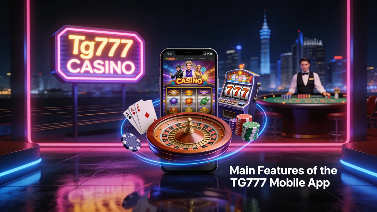 tg777 in the Philippines — Main Features of the TG777 Mobile App